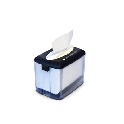 BulkySoft® 'System One' serviette 2 ply - 1/2 -  21 x 16 cm. - WHITE 200 pcs.  