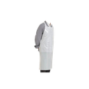 Tablier jetable en PE, blanc, 75 x 120 cm, 50 pcs.