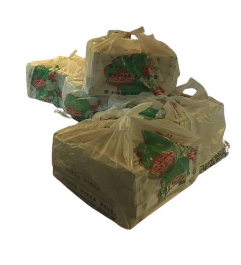 Sac pizza 40+30x65 - 500 pcs.