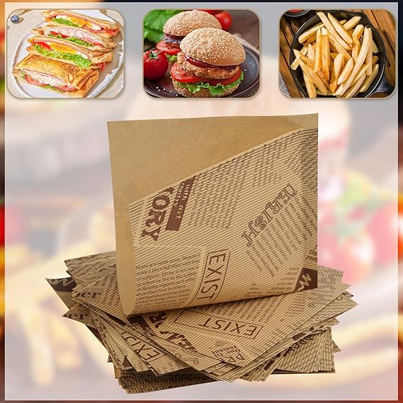 811019 - 16x16cm Newspaper ECO Bruin - 4*250