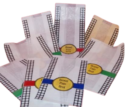 400 gr Klein /Petit 14*34+11cm - Rouge - 8 kg.