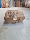Kraft Hamburgerbox M - 100 pcs. 115x115