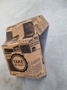 Kraft Hamburgerbox M - 100 pcs. 115x115