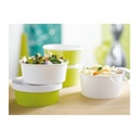 Saladier rond en carton blanc "Buckaty" H75mm 900ml - 45 pcs.