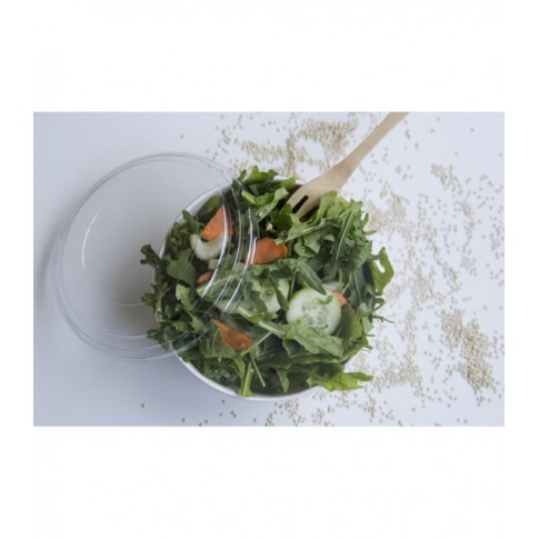 Saladier rond en carton blanc "Buckaty" H75mm 900ml - 45 pcs.