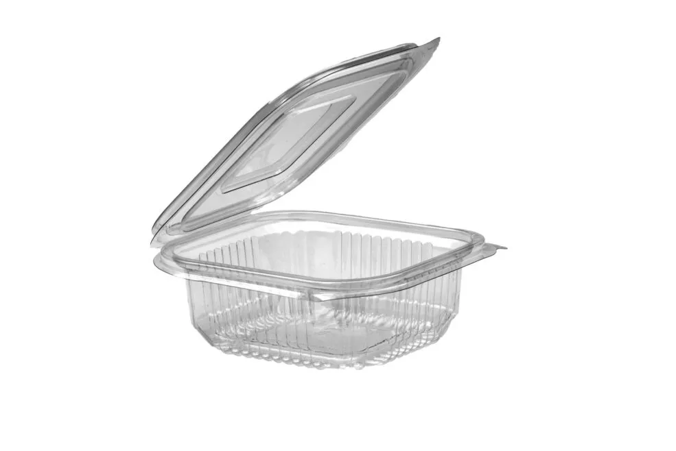 Barquette couvercle attenant 250 cc. 100 pcs.