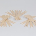 Fourchette Friture Bois 85 mm. 1000 pcs.