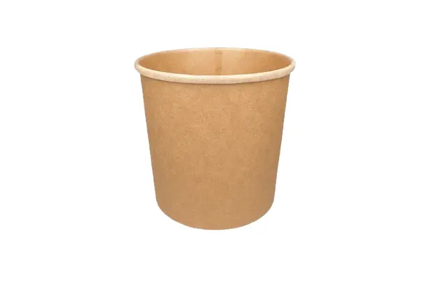 [20190451] Gobelet soupe BIO en Kraft 26oz/780ml -Ø118mm-500 pcs.  (10x50pcs.)