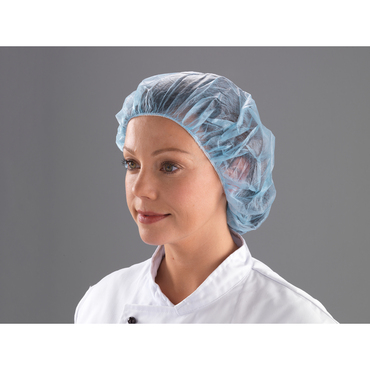 PP bonnet jetable BLUE taille universelle 100 pcs.