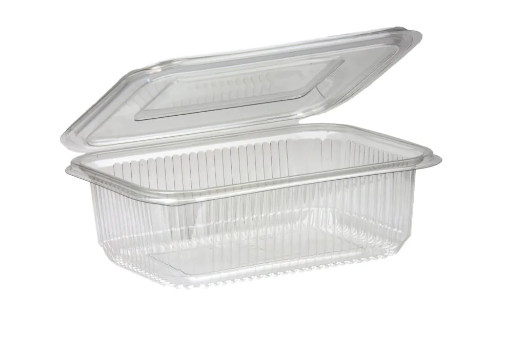 Saladebox LUX met vaste deksel 1000cc 100 stk.