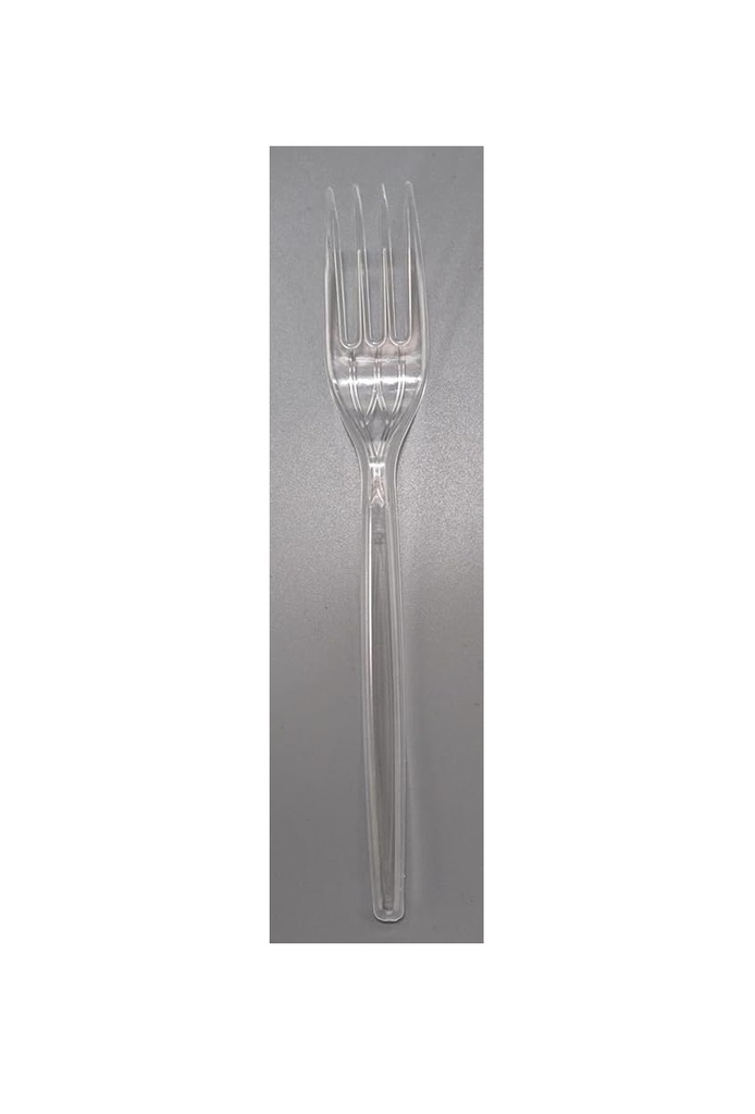 LUX Transparent Reusable Fork - 100 pcs.
