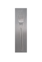 Fourchette LUX Transparent Reutilisable - 100 pcs.
