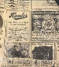 811019 - 16x16cm Newspaper ECO Bruin - 4*250