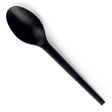 Cuillere LUX Black Reutilisable - 50 pcs.