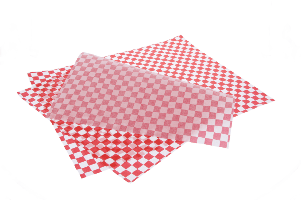 Papier Ingraissables r 28x34cm burger sheets rhombus BIO - 1000 pcs.