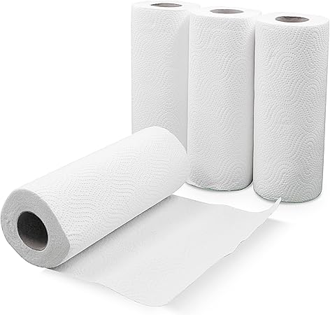 Essuie-tout cuisine 3 ply / 50 f. - 4 roll. x 8 pqt.