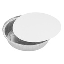 Alu-couvercle pour round 23 cm. - 100 stk.