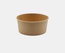 Saladier en carton BOWL-BR-PE 500ml - 148*131*46 - 300 pcs.