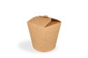 Wok to go / noodle / pâtes box Kraft/Brun 32oz / 960ml -500 pcs.