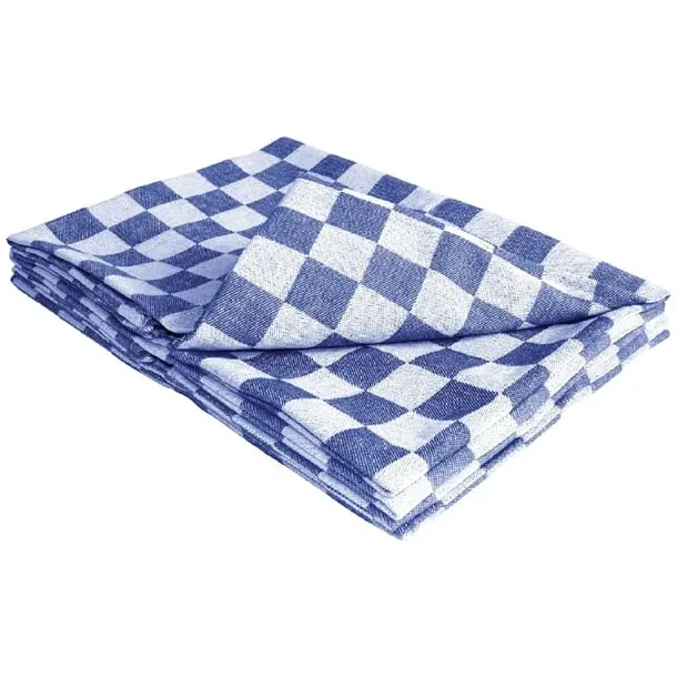 Torchon de cuisinier Vogue bleu 66x66cm - 1 pcs.