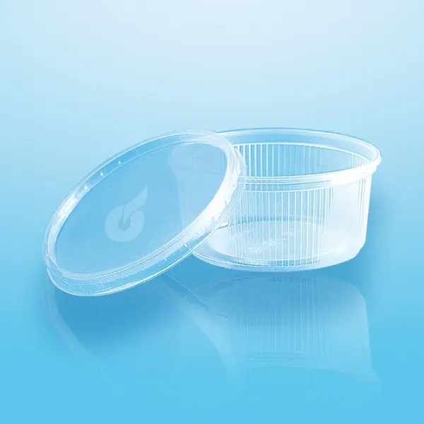 Ravier rond 250 cc. Combi 250 + 250 pcs. (ProPacDE)