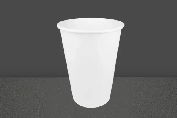 [1236090W] Gobelet en carton WHITE - 12oz/360ml/ Ø90mm - (20x50pcs)/1000pcs