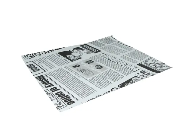 Papier Ingraissables 33*38cm Newspaper White - 500 pcs
