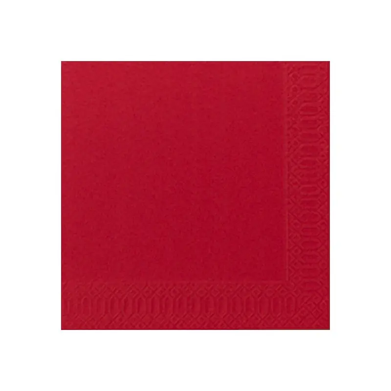 Serviette Rouge 2 ply - 33*33 - (20x100pcs)/2000 pcs.