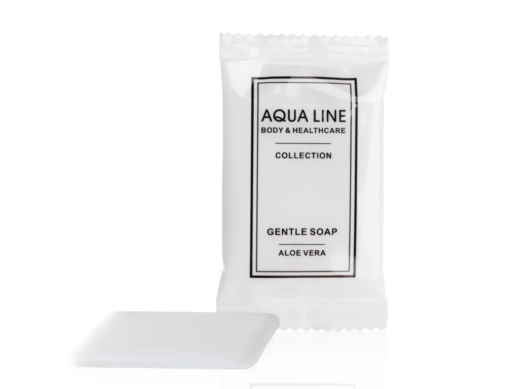 Savon main brique 10g Polybag Aloe Vera Aqua Line (2x500pcs)/1000pcs