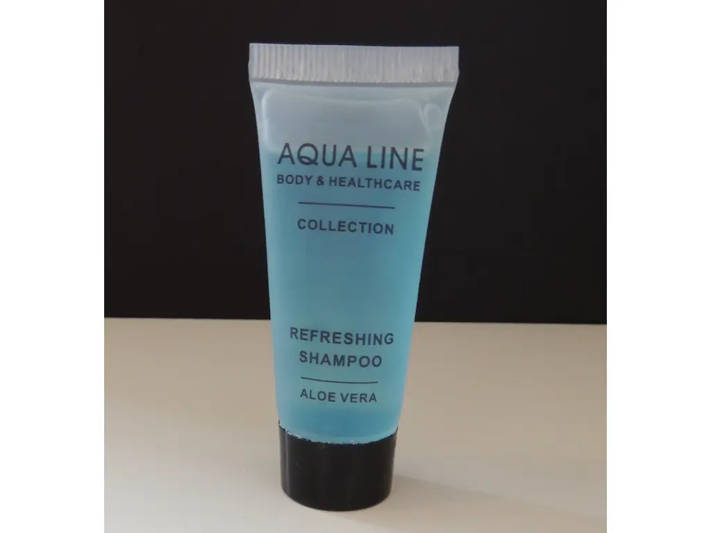 Shampoing 17 ml tube Aloe Vera Aqua Line - 500 pcs.