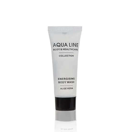 Shampoing 17 ml tube Aloe Vera Aqua Line - 500 pcs.