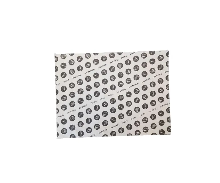 Feuille en papier ingraissable pour burger 25*33 cm - 1000 pcs.