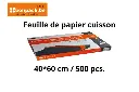 Feuille de papier cuisson 40*60 cm - 500 pcs.
