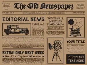 Feuille en papier ingraissable burger Newspaper 30*40 cm - 1000 pcs.