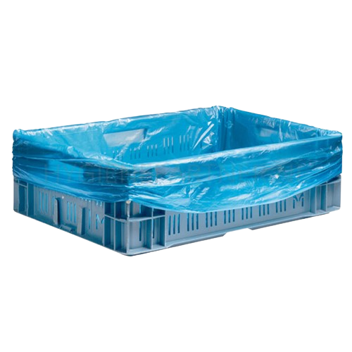 604080 - Sacs intérieurs pour fond de caisse HDPE 60+40x80 cm. 1000 pcs.