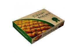 901000 Boite pâtisserie pour Baklava 1 kg.