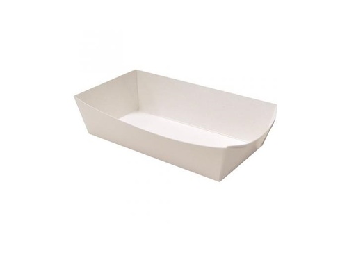 C92W - Carton ravier frites 125*85*50 cm. blanc - 250 pcs.