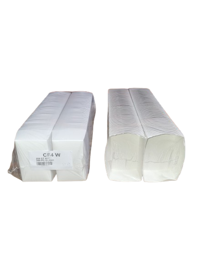 [CF4W] CF4W - Carton ravier frites 125*75*40 CF4 blanc 250 pcs.