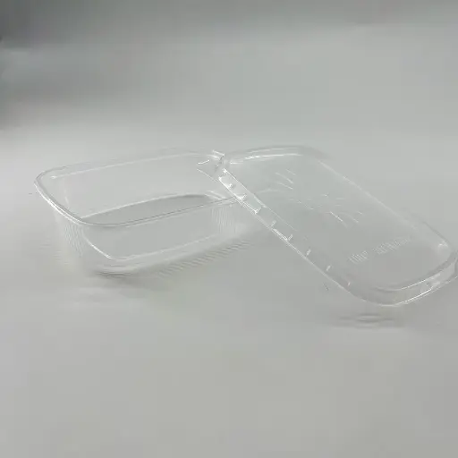 Rechthoekige container van 125 cc. Combi 250 + 250 stuks. (ProPacDE)