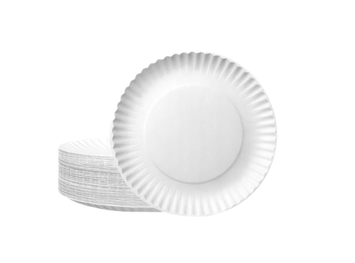 900028 - Assiette en carton oval 28 cm. - 50 pcs.