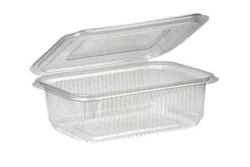 [101000] Saladebox LUX met vaste deksel 1000cc 100 stk.