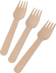 Fourchette bois 160 mm. - 100 pcs. 