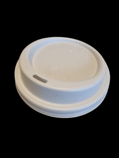 Couvercle gobelet en carton WHITE 12oz - 90 mm - 50 pcs.
