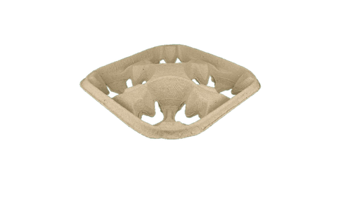 Porte-gobelets à emporter - 4 compartiment - 200 pcs.