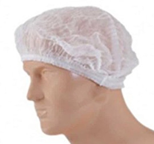 PP bonnet jetable WHITE taille universelle 100 pcs.