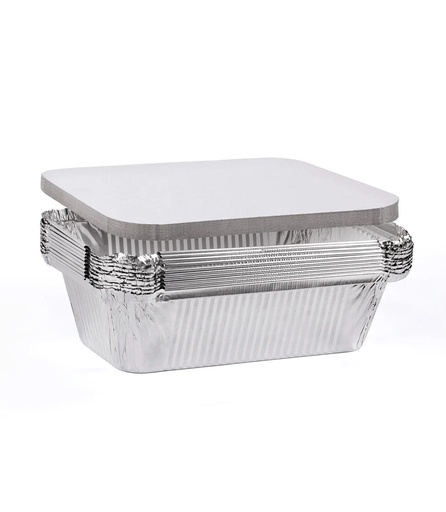 Couvercle Alu Barquette 1050 cc. - (8 x 100 pcs) / 800 pcs.