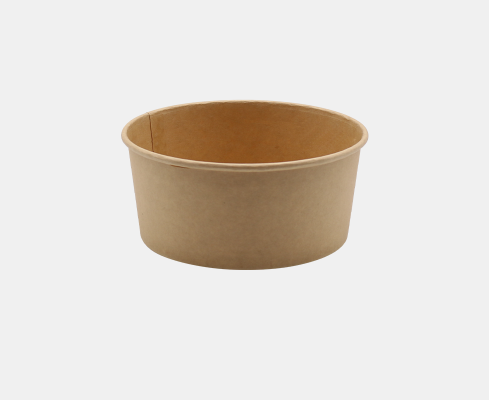 [20190293] Saladier en carton BOWL-BR-PE 750ml - 148*129*60 - 300 pcs.