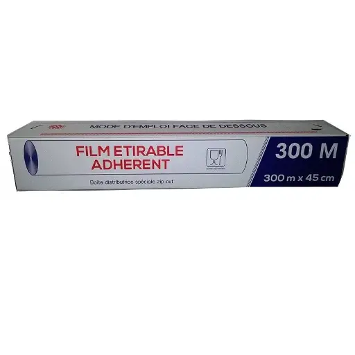 PVC Folio 45 cm. - 300 m. zipcut box