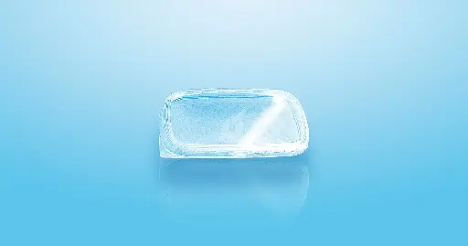 Ravier rectangulaire 125 cc. (10x100pcs)/1000pcs. (ProPacDE)