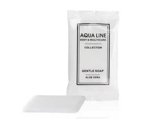 [HOAQ04] Savon main brique 10g Polybag Aloe Vera Aqua Line (2x500pcs)/1000pcs